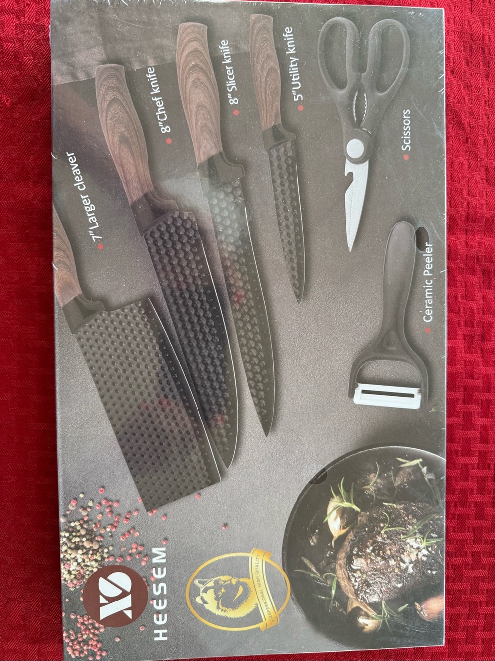 7-Piece Men Grooming Grooming Tools Set – Black